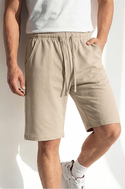 Мужские шорты из футера двухнитки Happyfox