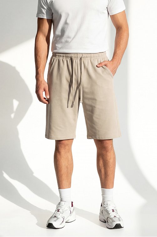 Мужские шорты из футера двухнитки Happyfox