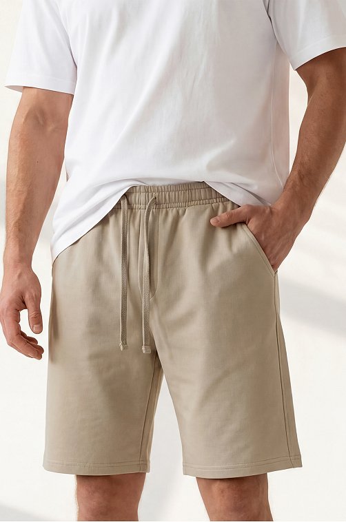 Мужские шорты из футера двухнитки Happyfox