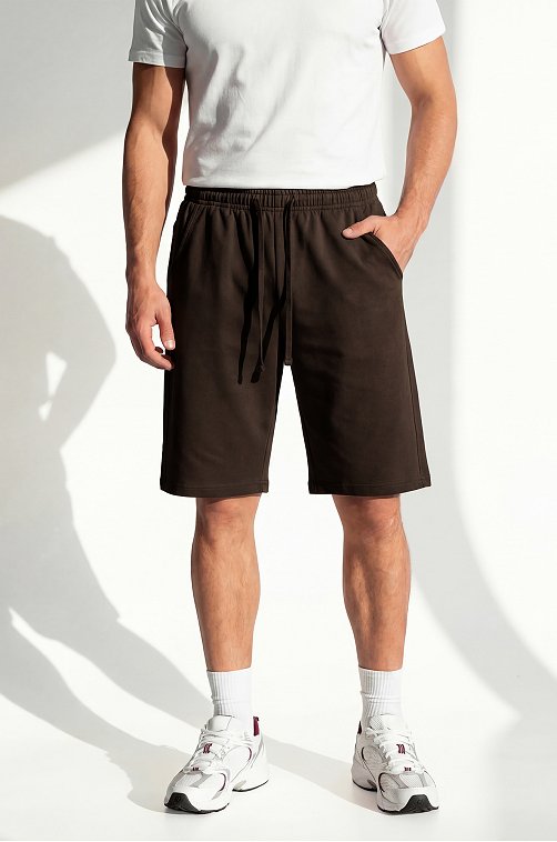 Мужские шорты из футера двухнитки Happyfox