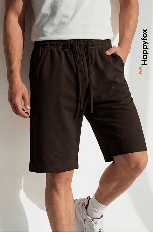 Мужские шорты из футера двухнитки Happyfox