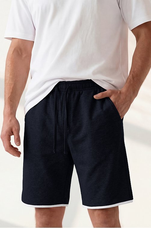 Мужские шорты из футера двухнитки Happyfox