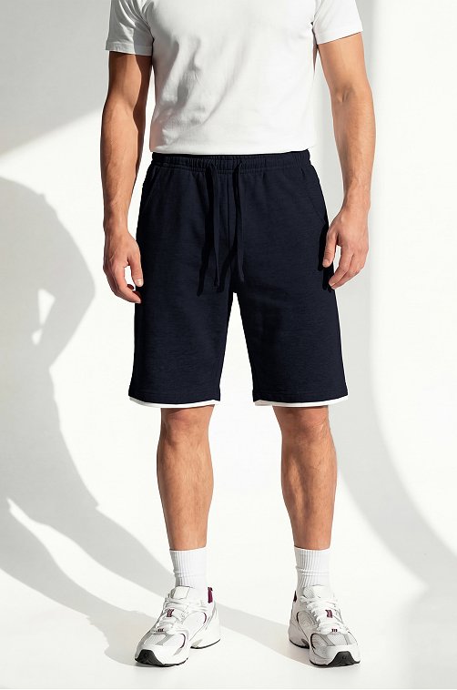 Мужские шорты из футера двухнитки Happyfox