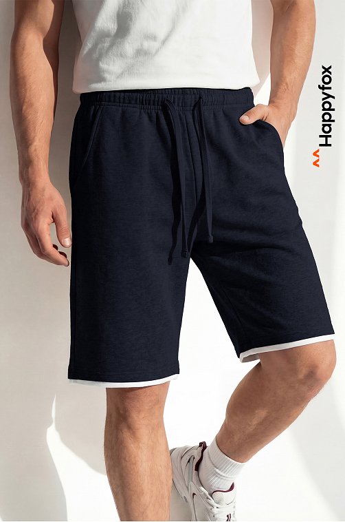 Мужские шорты из футера двухнитки Happyfox