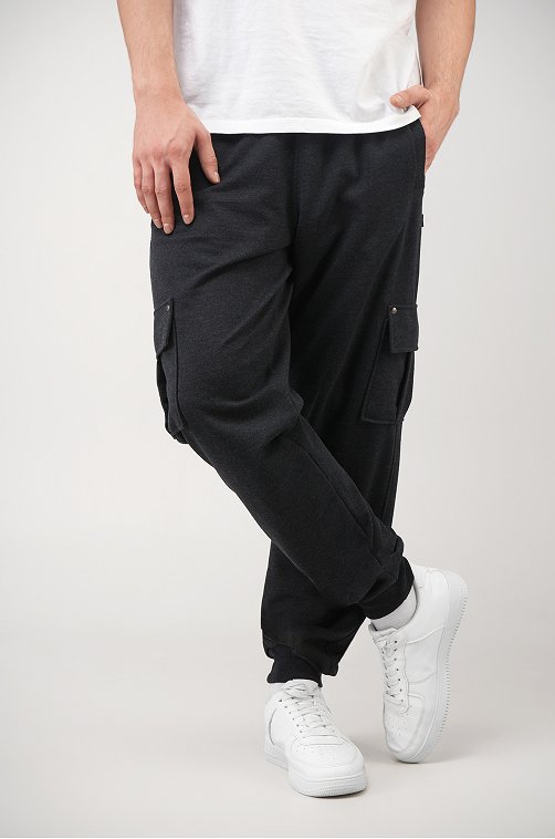 Мужские брюки из футера двухнитки Happyfox