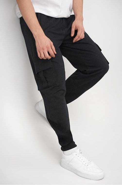 Мужские брюки из футера двухнитки Happyfox