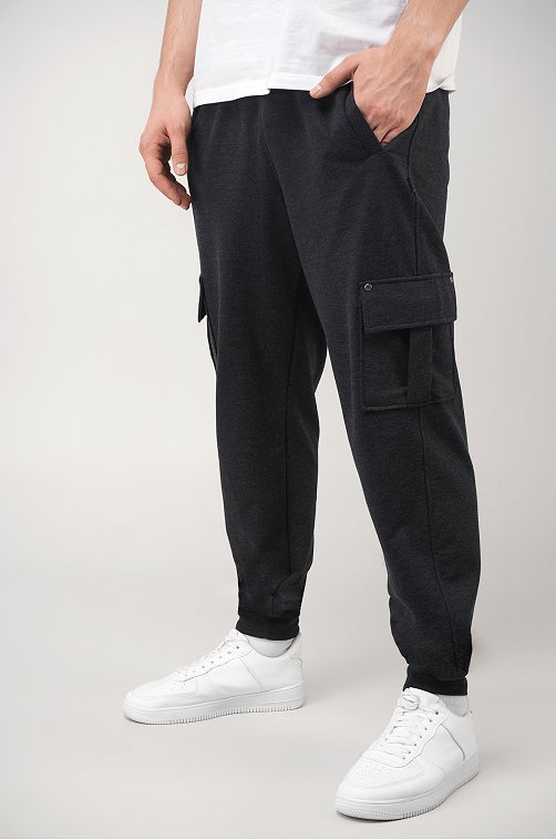 Мужские брюки из футера двухнитки Happyfox