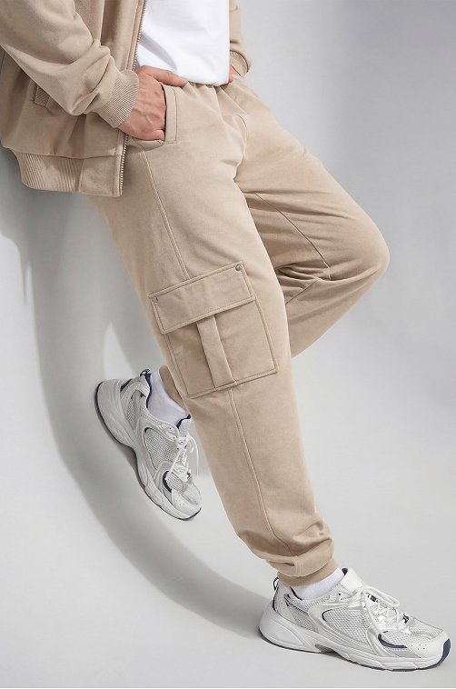 Мужские брюки из футера двухнитки Happyfox