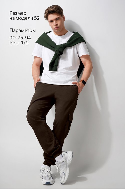 Мужские брюки из футера двухнитки Happyfox