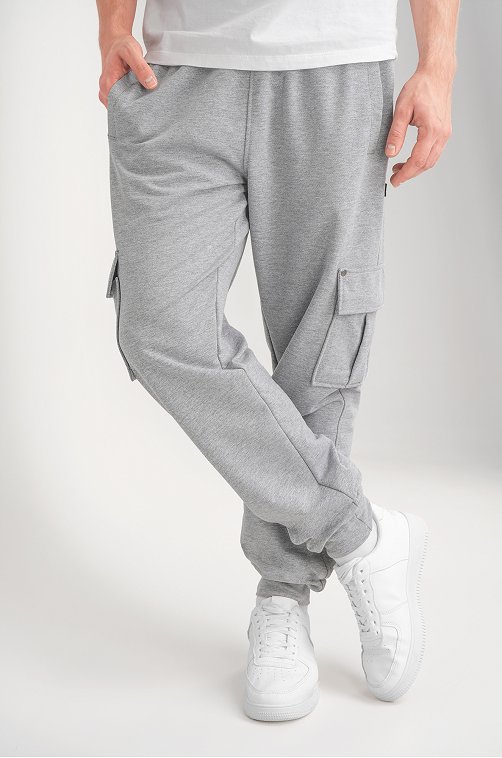 Мужские брюки из футера двухнитки Happyfox