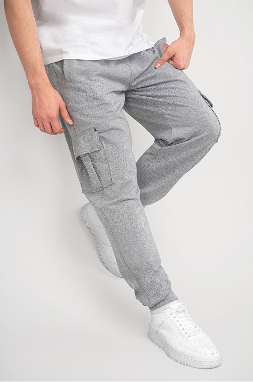 Мужские брюки из футера двухнитки Happyfox