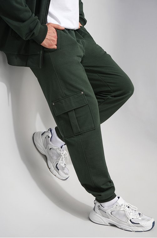 Мужские брюки из футера двухнитки Happyfox