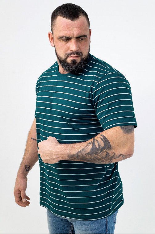 Мужская хлопковая футболка Happyfox