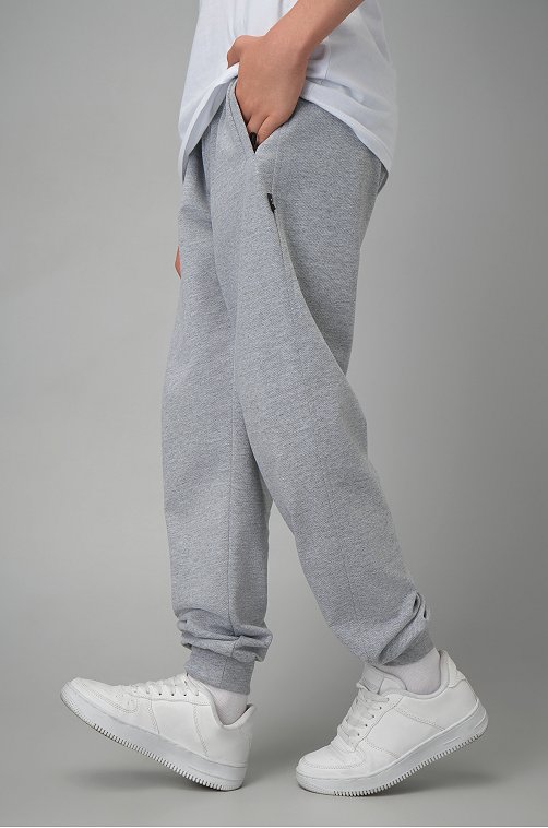 Брюки из футера двухнитки для мальчика Happyfox