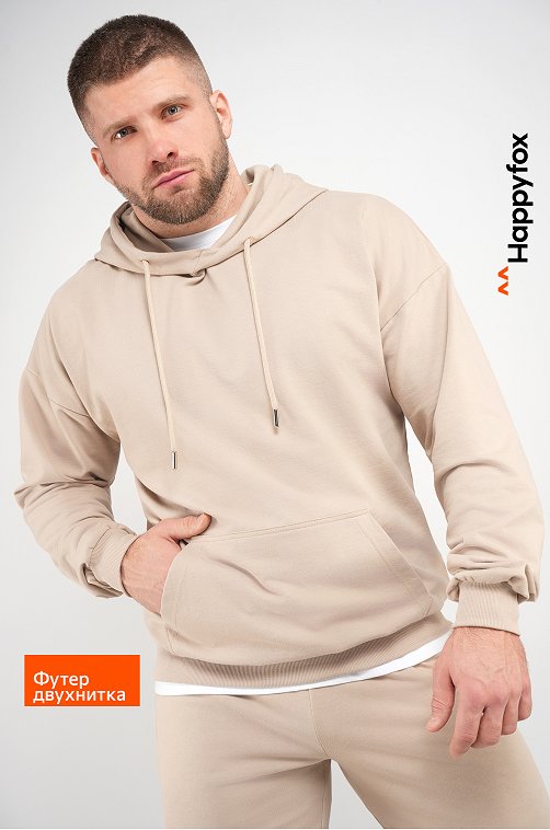 Мужской костюм из футера двухнитки Happyfox