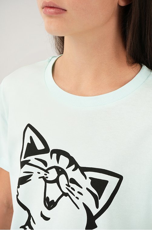 Хлопковая пижама для девочки Happyfox