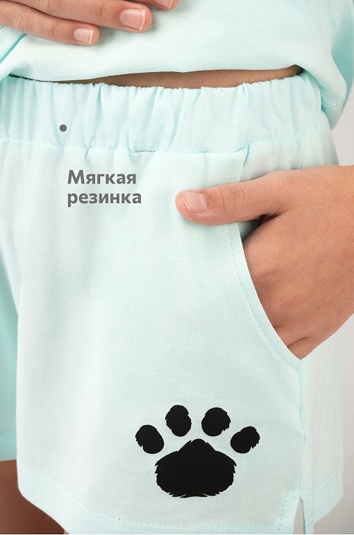 Хлопковая пижама для девочки Happyfox