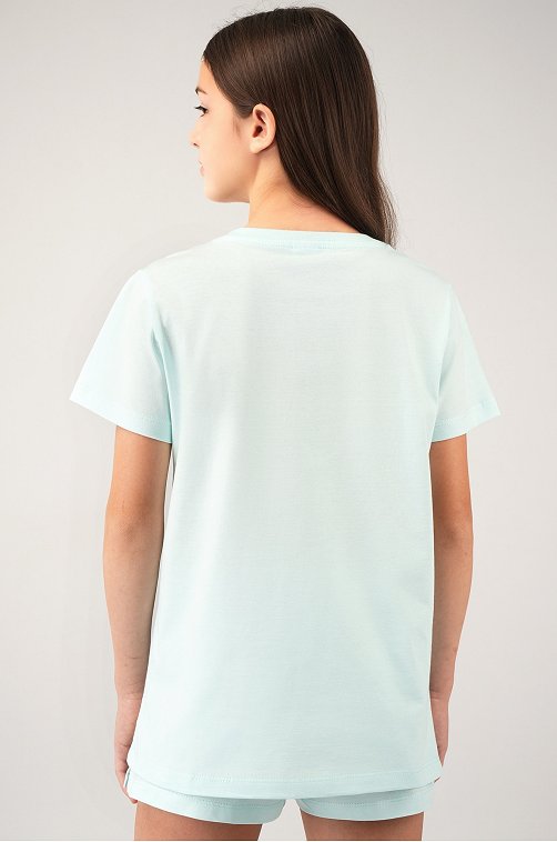 Хлопковая пижама для девочки Happyfox