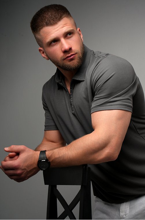 Мужская футболка-поло Happyfox