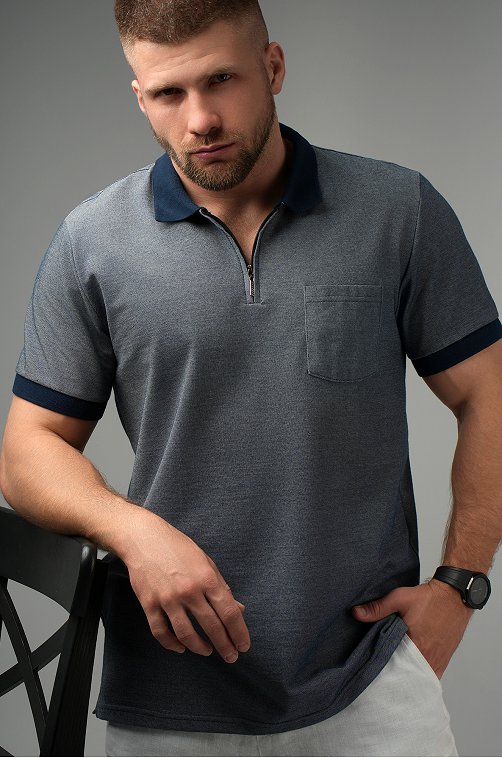 Мужская футболка-поло Happyfox