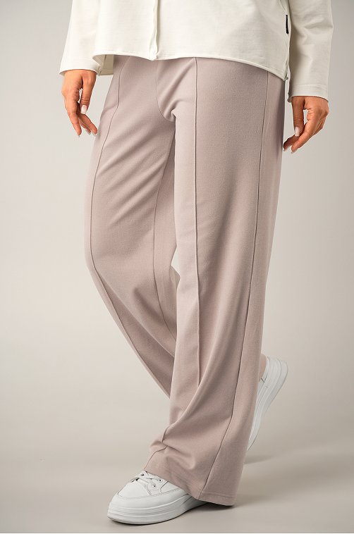 Женские брюки палаццо из кашемира Happyfox