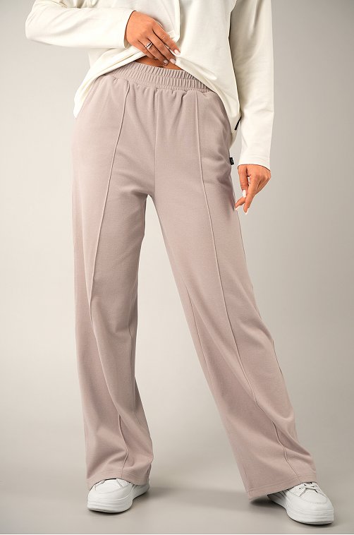 Женские брюки палаццо из кашемира Happyfox