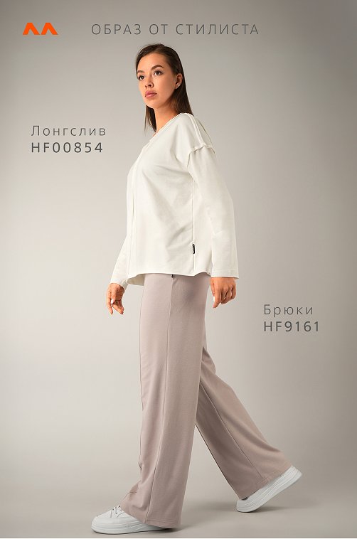 Женские брюки палаццо из кашемира Happyfox