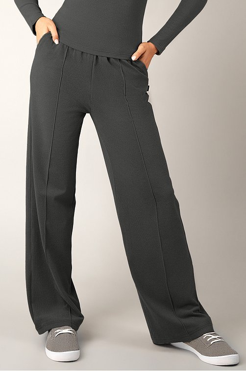 Женские брюки палаццо из кашемира Happyfox