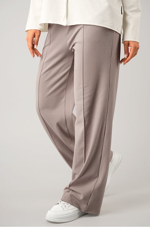 Женские брюки палаццо из кашемира Happyfox