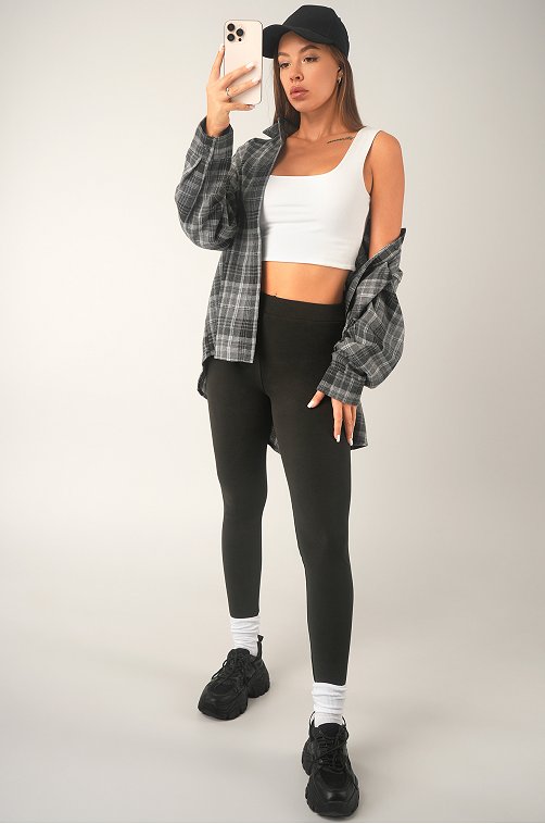 Женские легинсы из кашемира Happyfox