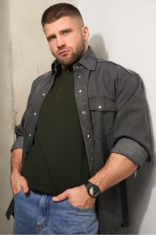 Мужская футболка поло Happyfox