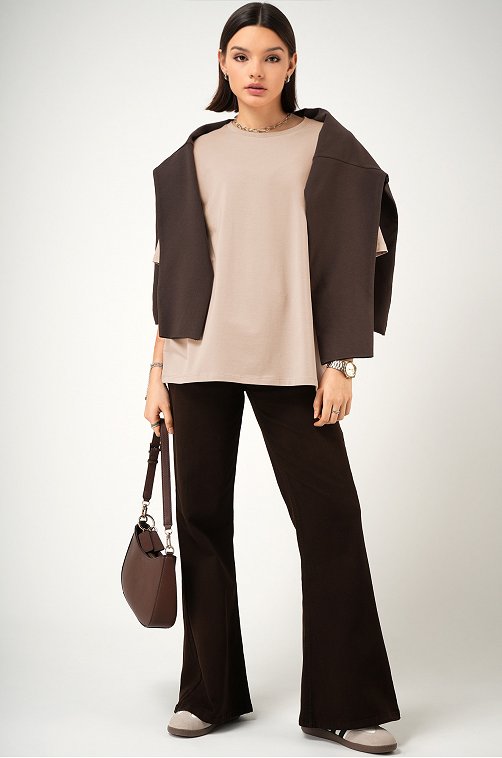 Женская футболка оверсайз Happyfox