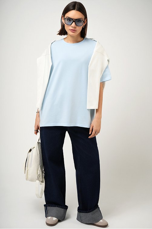 Женская футболка оверсайз Happyfox