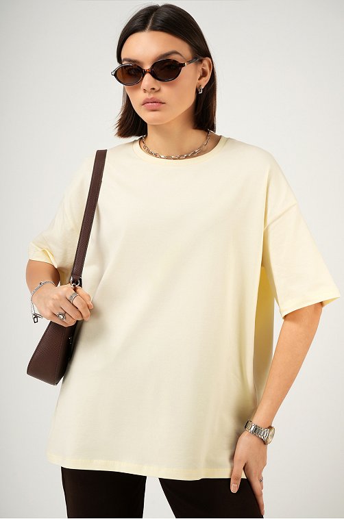 Женская футболка оверсайз Happyfox