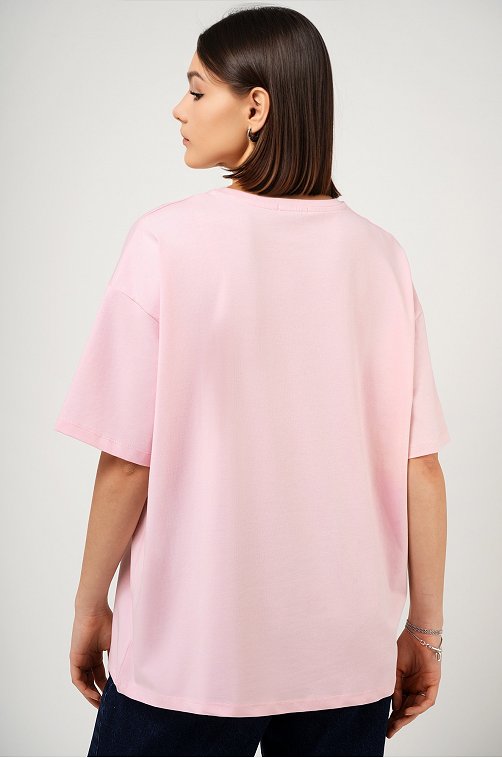 Женская футболка оверсайз Happyfox