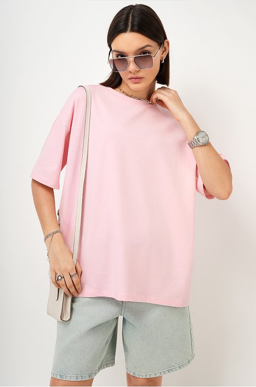 Женская футболка оверсайз Happyfox