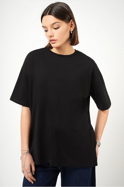 Женская футболка оверсайз Happyfox