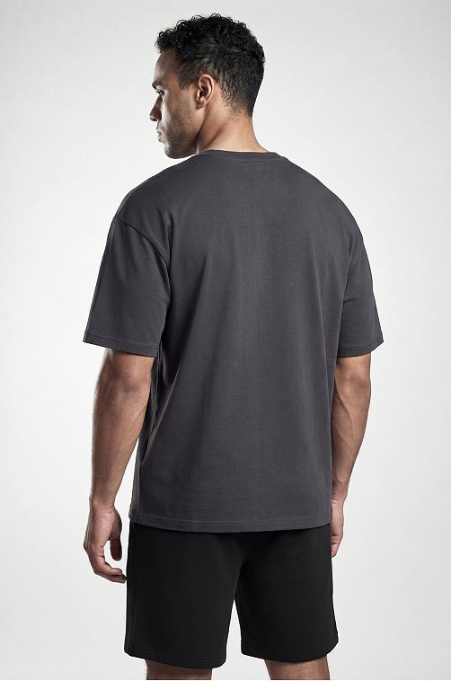 Мужская футболка из интерлока Happyfox