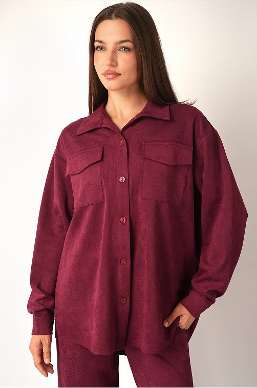 Женский костюм из микровельвета Happyfox