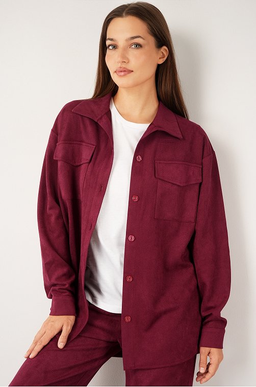 Женский костюм из микровельвета Happyfox