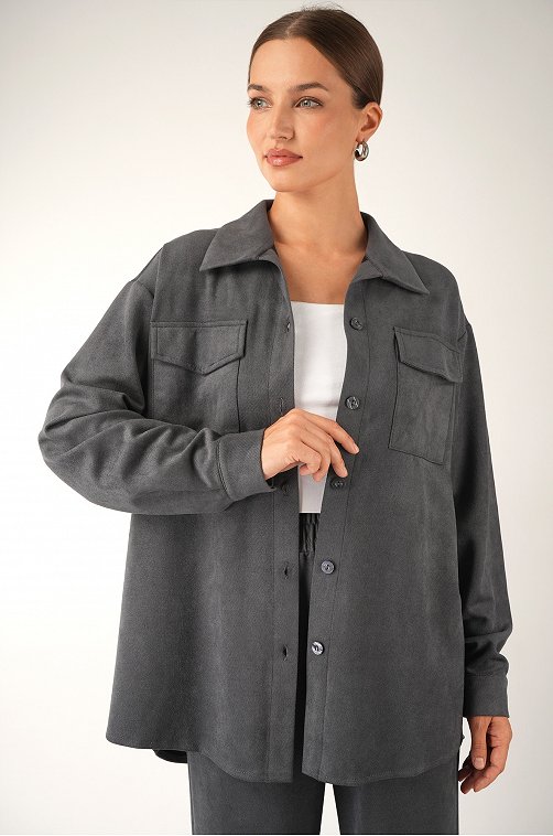 Женский костюм из микровельвета Happyfox