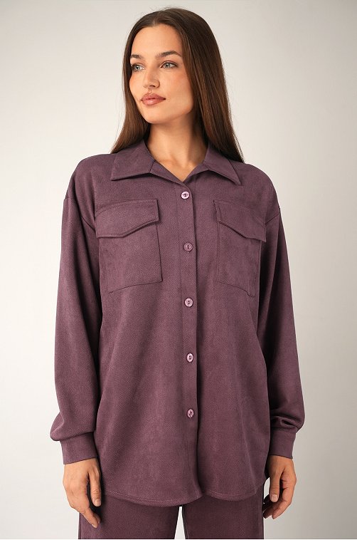 Женский костюм из микровельвета Happyfox