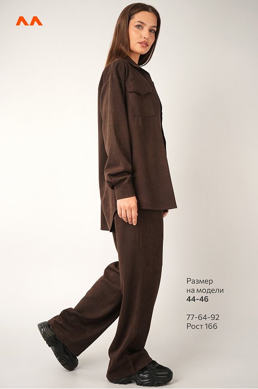 Женский костюм из микровельвета Happyfox