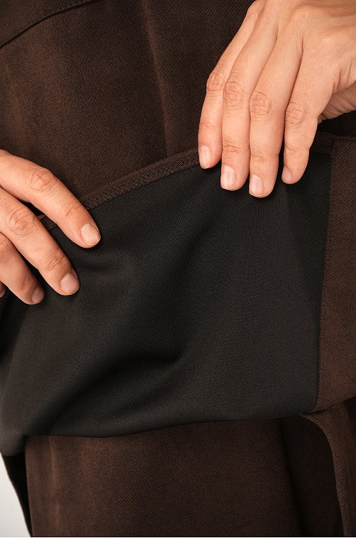 Женский костюм из микровельвета Happyfox