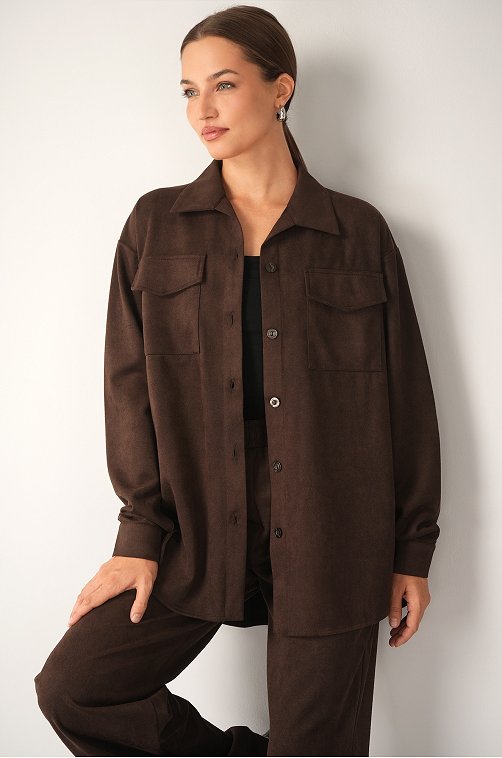 Женский костюм из микровельвета Happyfox