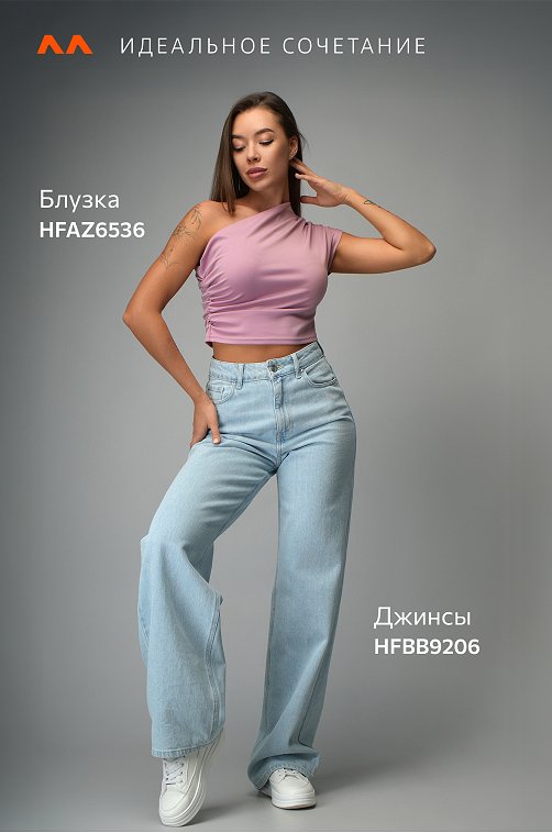 Женский топ с драпировкой Happyfox