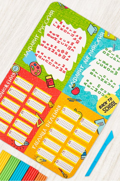 Настольное покрытие для лепки 43х32 см Happyfox