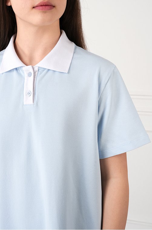 Летнее платье-поло для девочки Happyfox