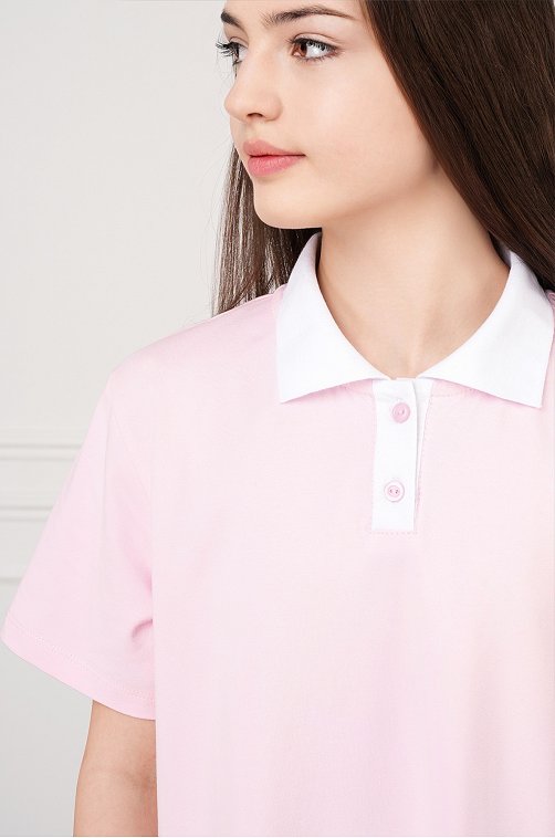 Летнее платье-поло для девочки Happyfox