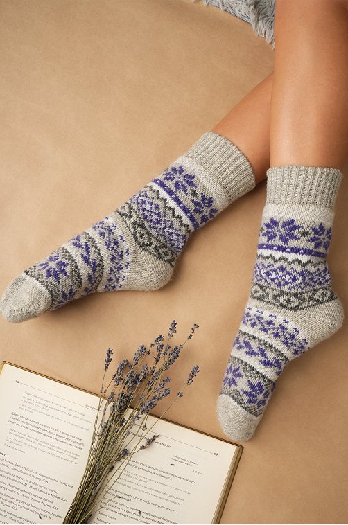 Женские шерстяные носки Happyfox